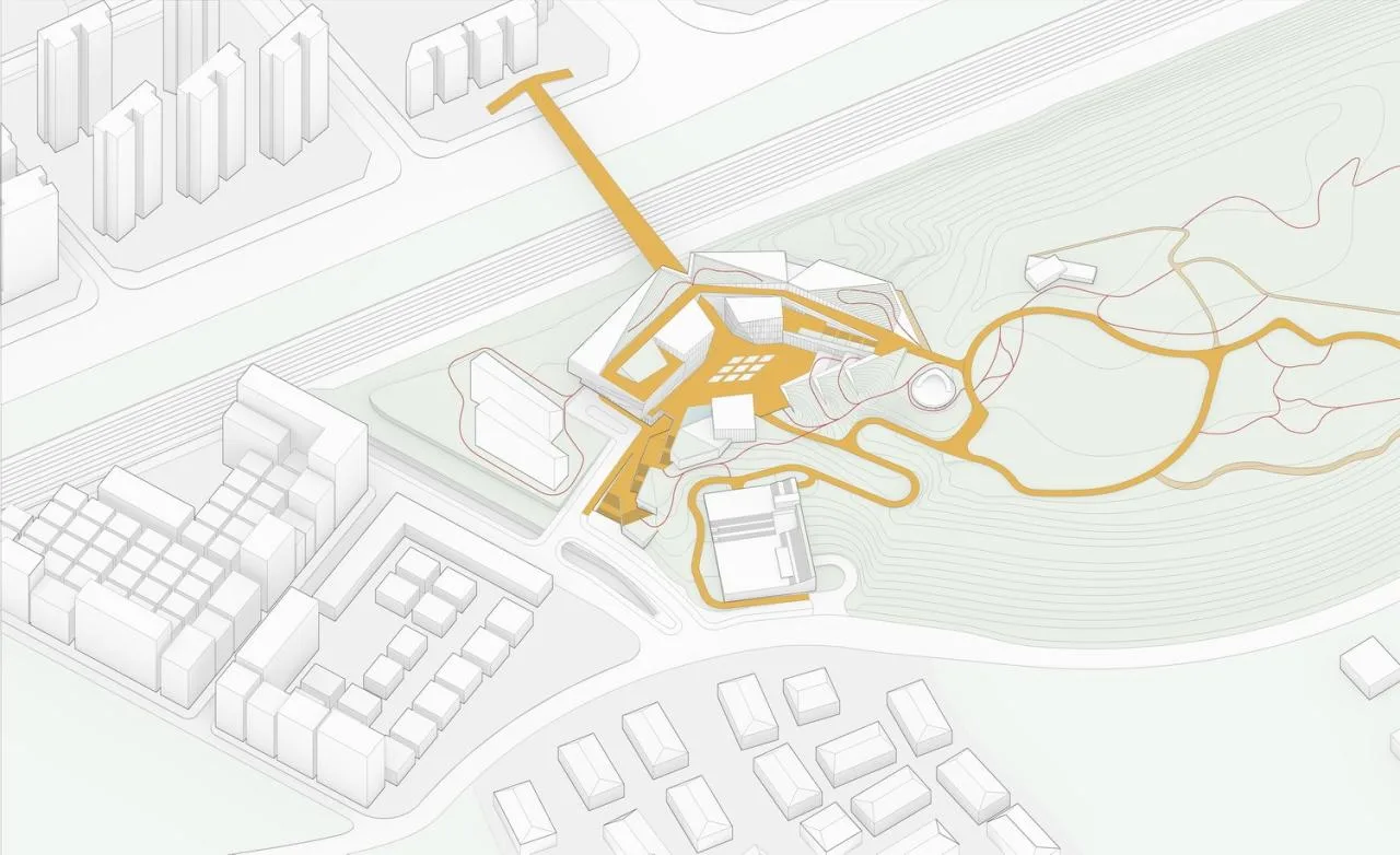 BIM Architecture | Shenzhen Key City Cultural Space: Longhua Two Hearts and One Pavilion/AG Huichuang