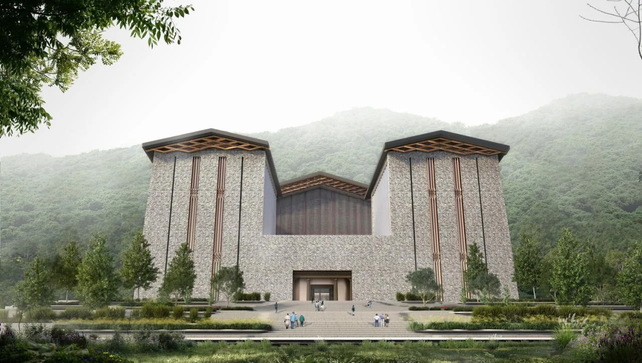 BIM Architecture | Xisuoshizhai - Architectural Design/Non professional Architecture of Xisuo Village Cultural Complex in Marcang City