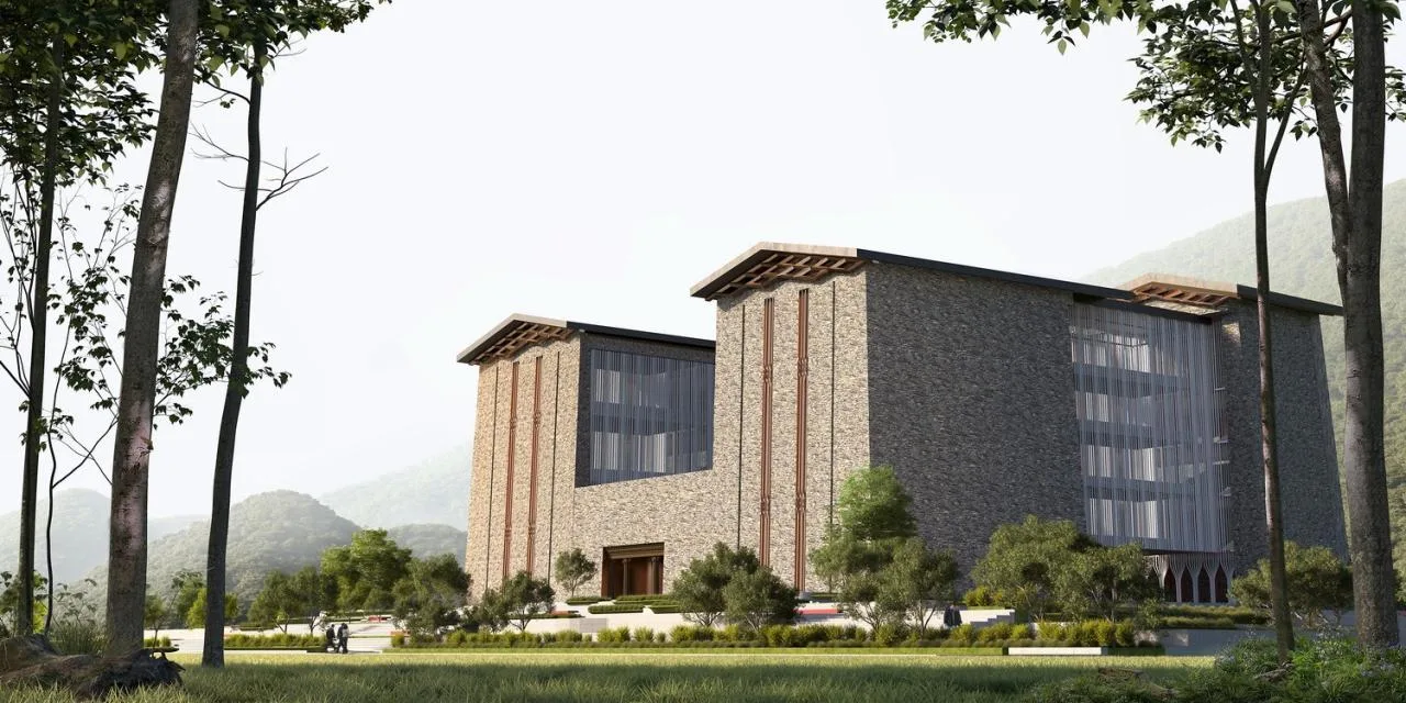 BIM Architecture | Xisuoshizhai - Architectural Design/Non professional Architecture of Xisuo Village Cultural Complex in Marcang City