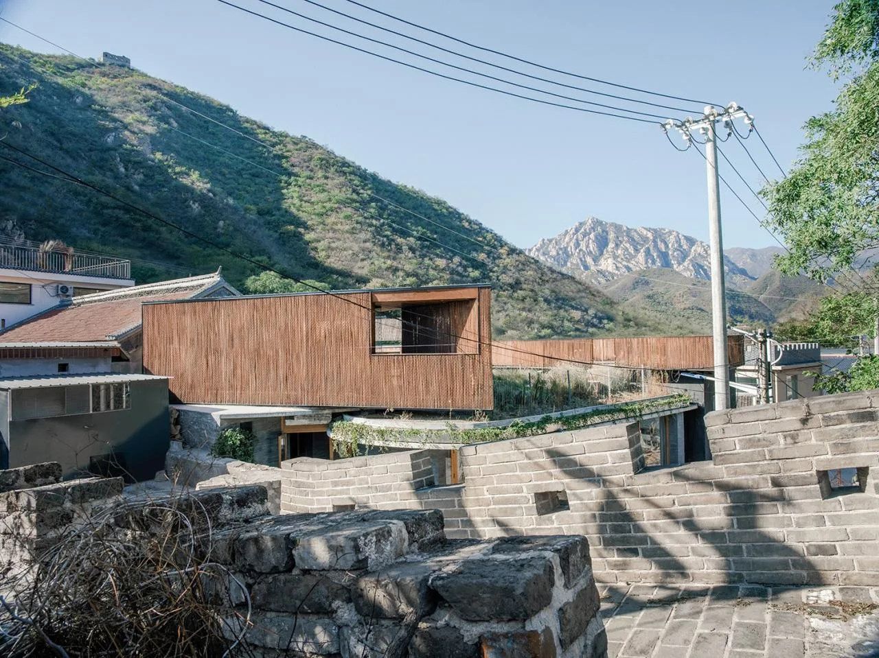 BIM Architecture | Xiaoxi Homestay: Chaos is Staircase/Large Building Materials