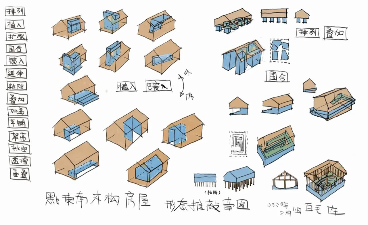 BIM Architecture | Guiliu Yangzhai/Nameless Construction Society Architectural Firm