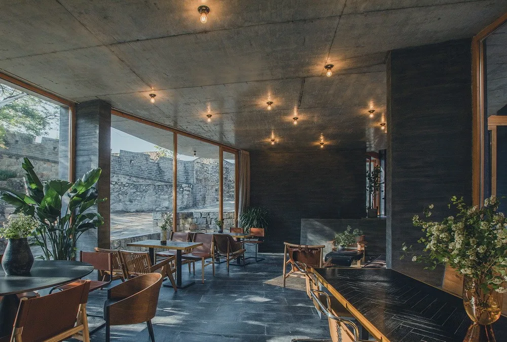 BIM Architecture | Xiaoxi Homestay: Chaos is Staircase/Large Building Materials