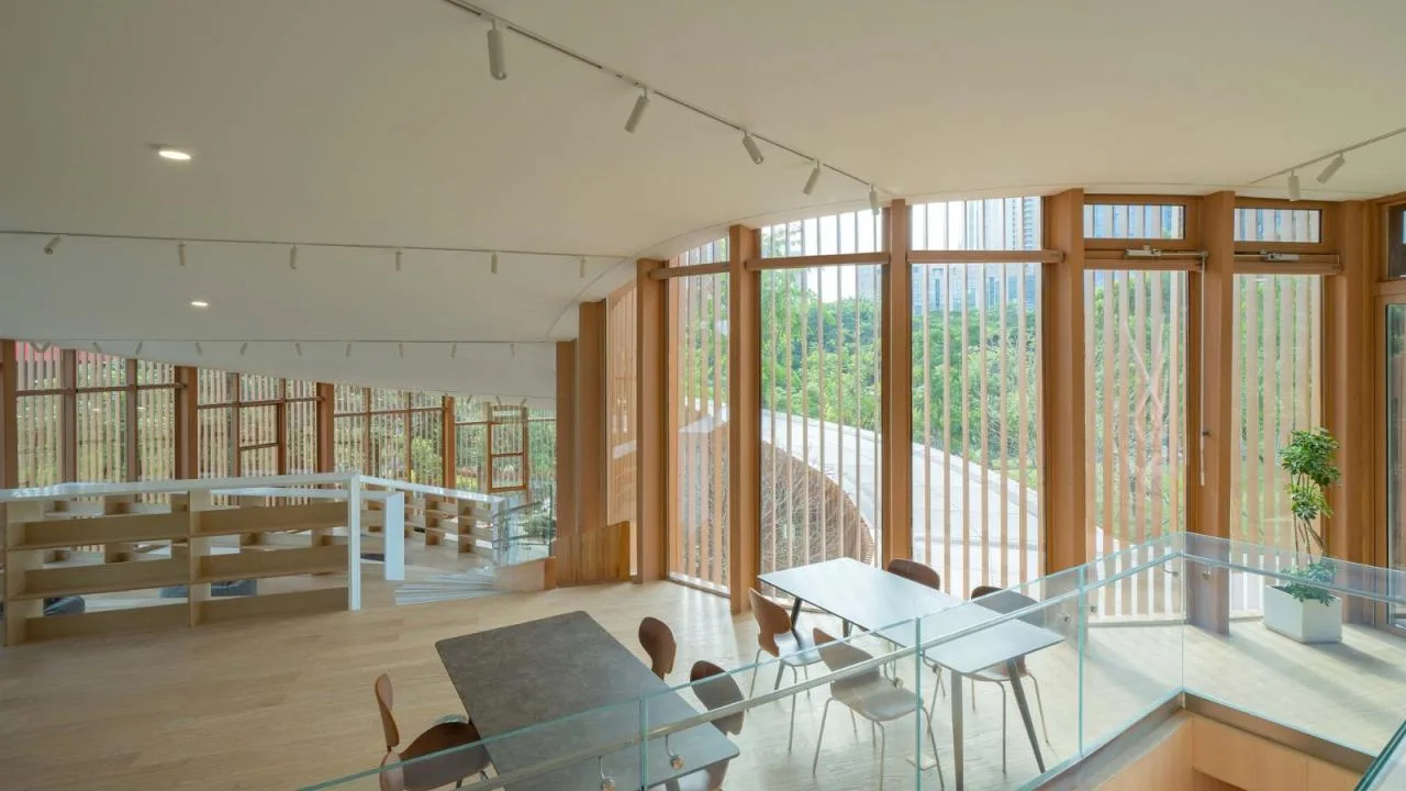 BIM Architecture | Dashahe Ecological Corridor Circular Tree House/Yishu Architecture Studio