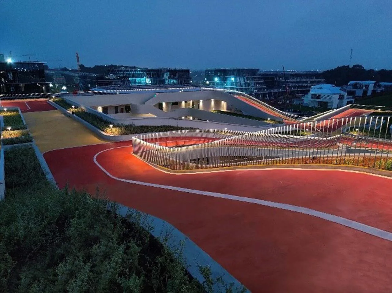 BIM Architecture | Yangtze River Delta Research Institute of University of Electronic Science and Technology of China (Quzhou) · Life Center/Tongji Institute Sifang Institute Innovation Design Center