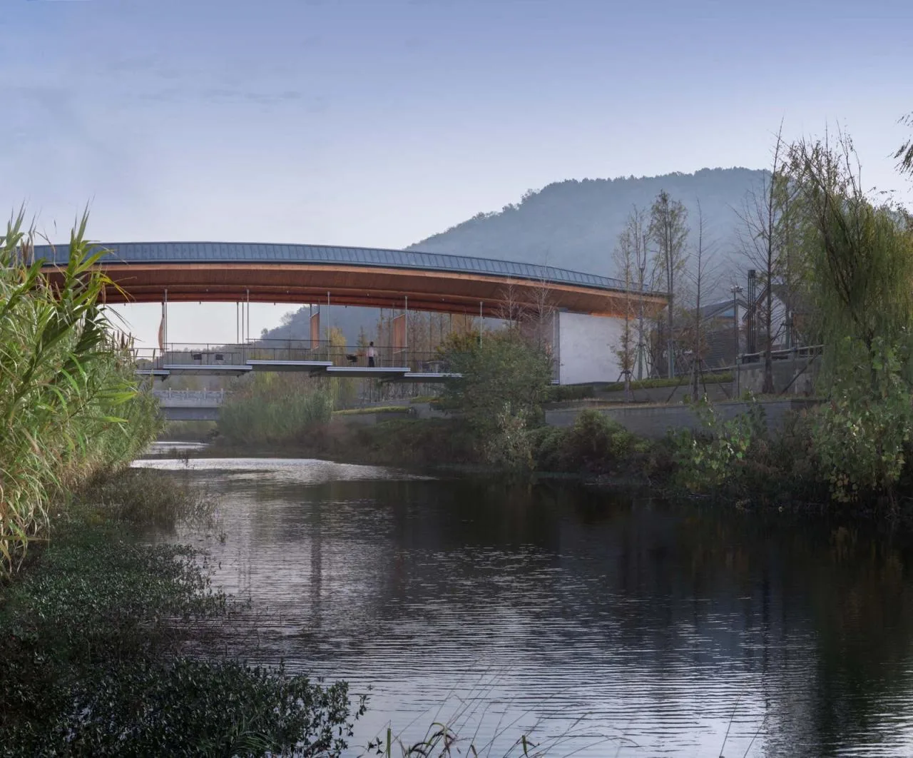 BIM Architecture | Jiujian Corridor Bridge/Landscape Architecture Firm
