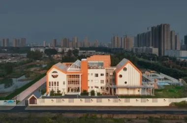 BIM Architecture: Mountain Fuji Unlimited Kindergarten by Deca Architectural Design Center-BIM WORLD