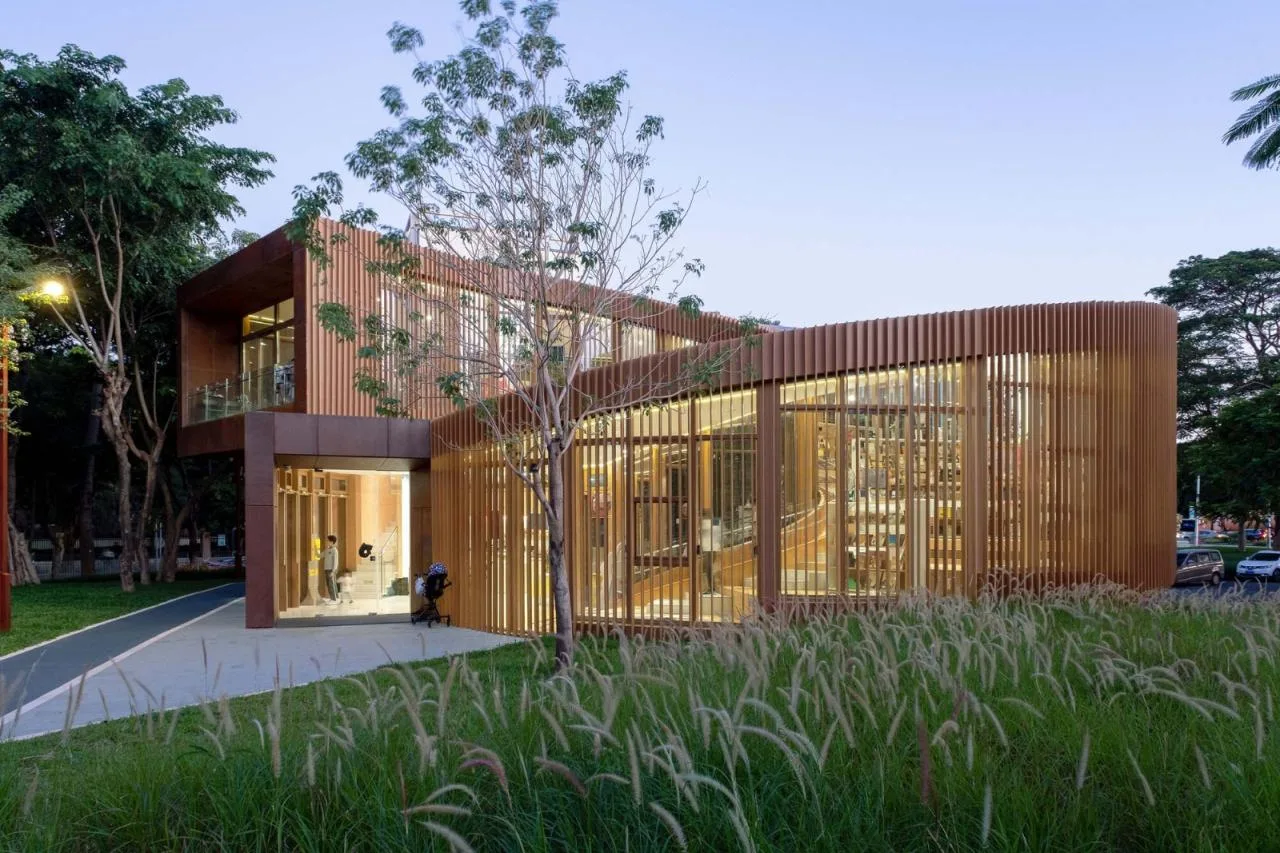 BIM Architecture | Dashahe Ecological Corridor Circular Tree House/Yishu Architecture Studio