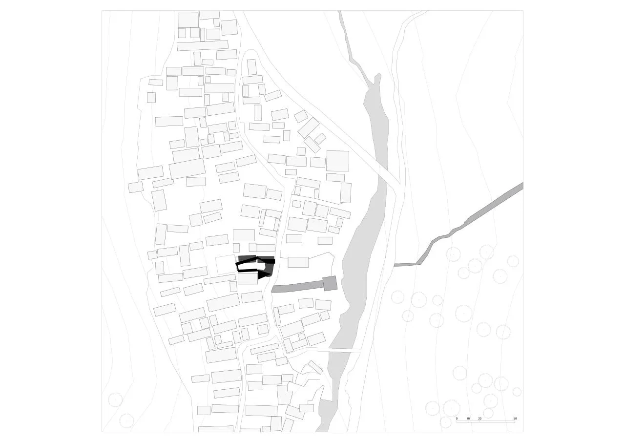 BIM Architecture | Xiaoxi Homestay: Chaos is Staircase/Large Building Materials