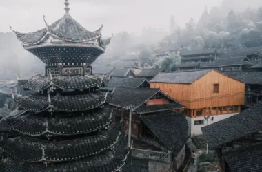 BIM Architecture by Guiliu Yangzhai | Nameless Construction Society Firm-BIM WORLD