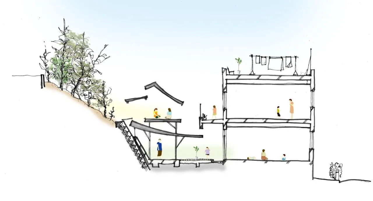 BIM architecture | Resolving dead ends, mountain conservation park renovation and expansion/Jicun Zhenji Architectural Planning Firm | MYAO