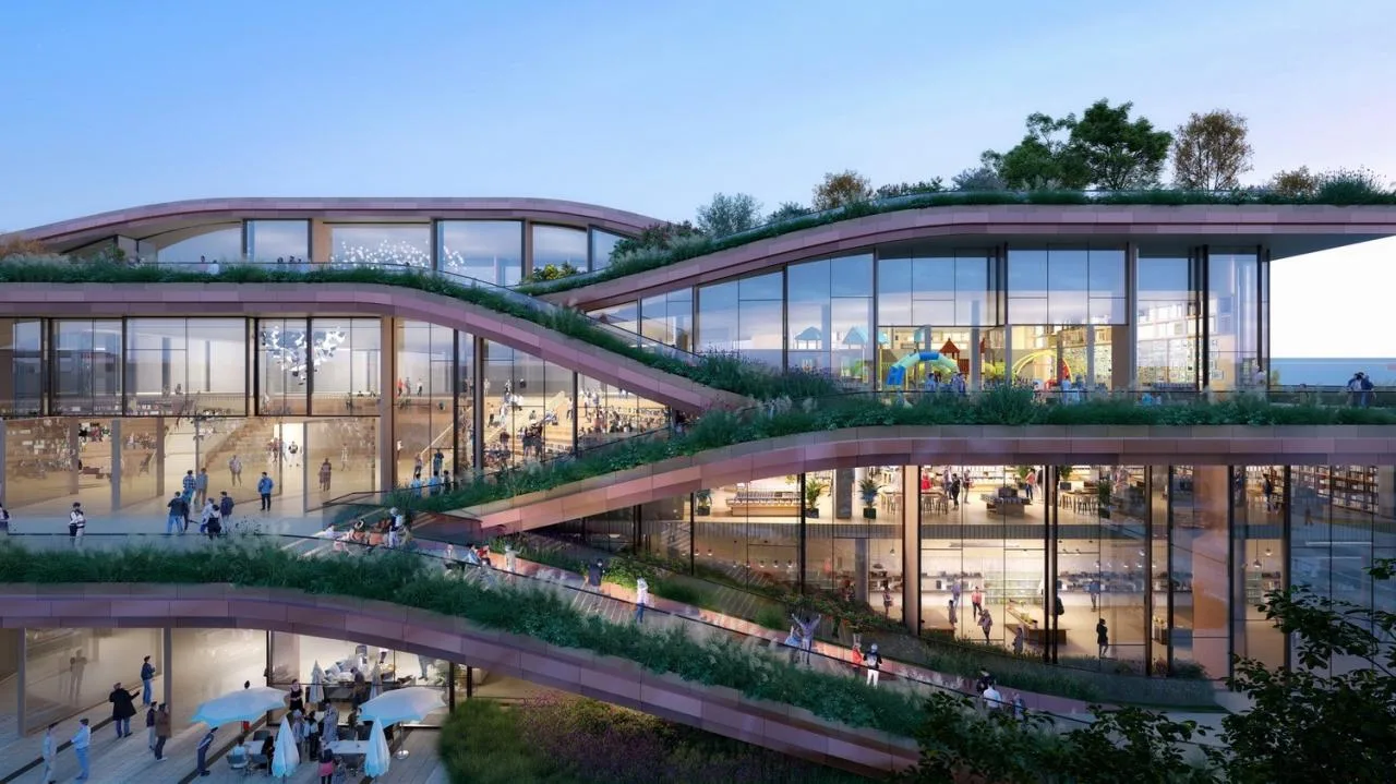 BIM Architecture | New Community Library Solution in the United States/Heatherwick Studio