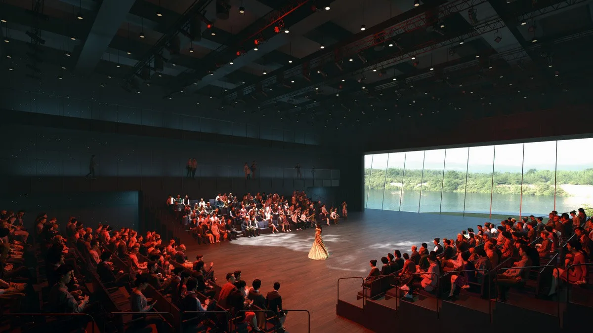 BIM Architecture | Building to Repair Damaged Sites: Yichang Grand Theater Winning Bid Deepening Plan/OPEN
