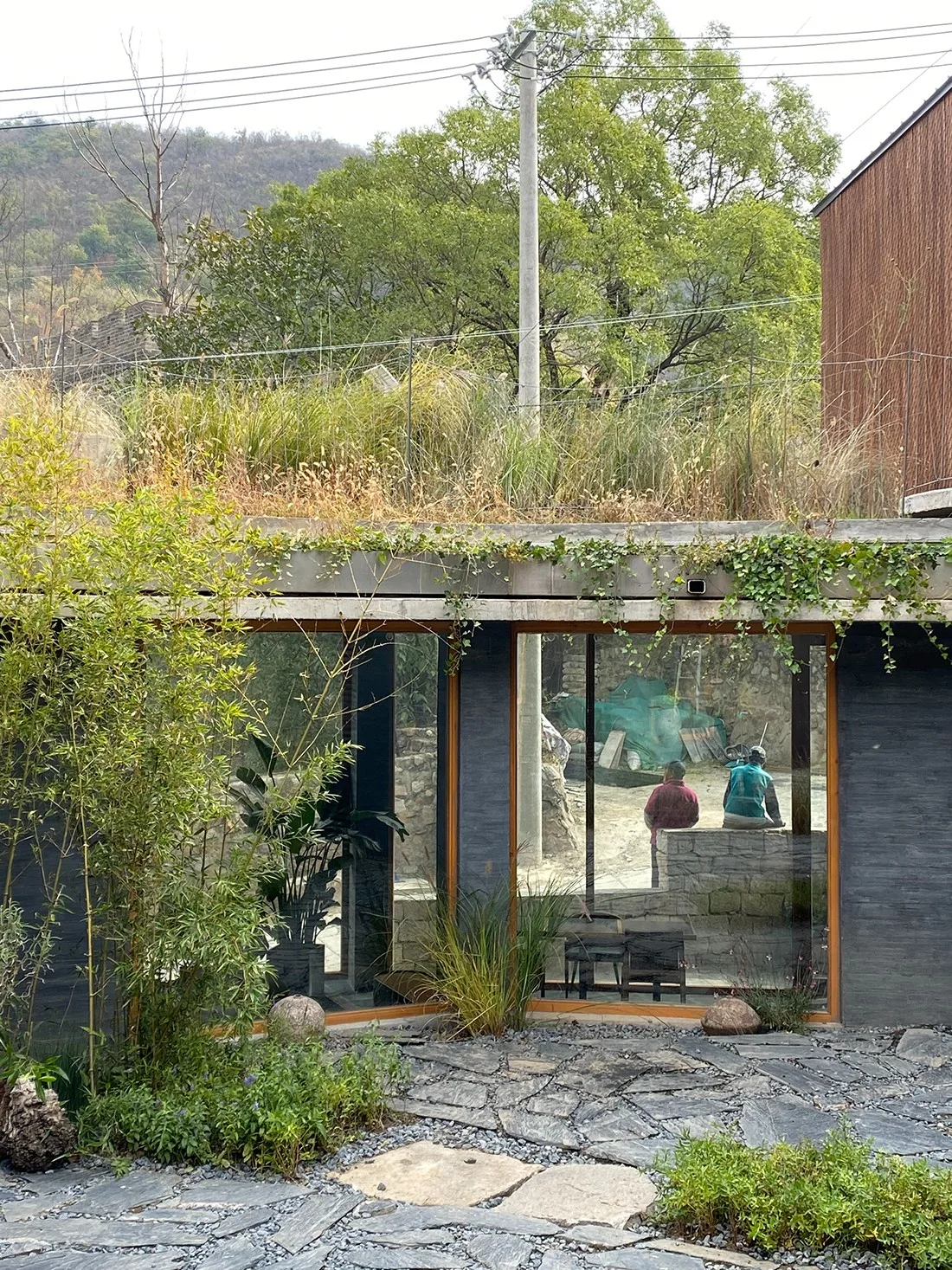 BIM Architecture | Xiaoxi Homestay: Chaos is Staircase/Large Building Materials