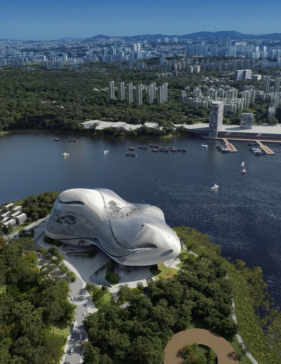 BIM Architecture | Building to Repair Damaged Sites: Yichang Grand Theater Winning Bid Deepening Plan/OPEN