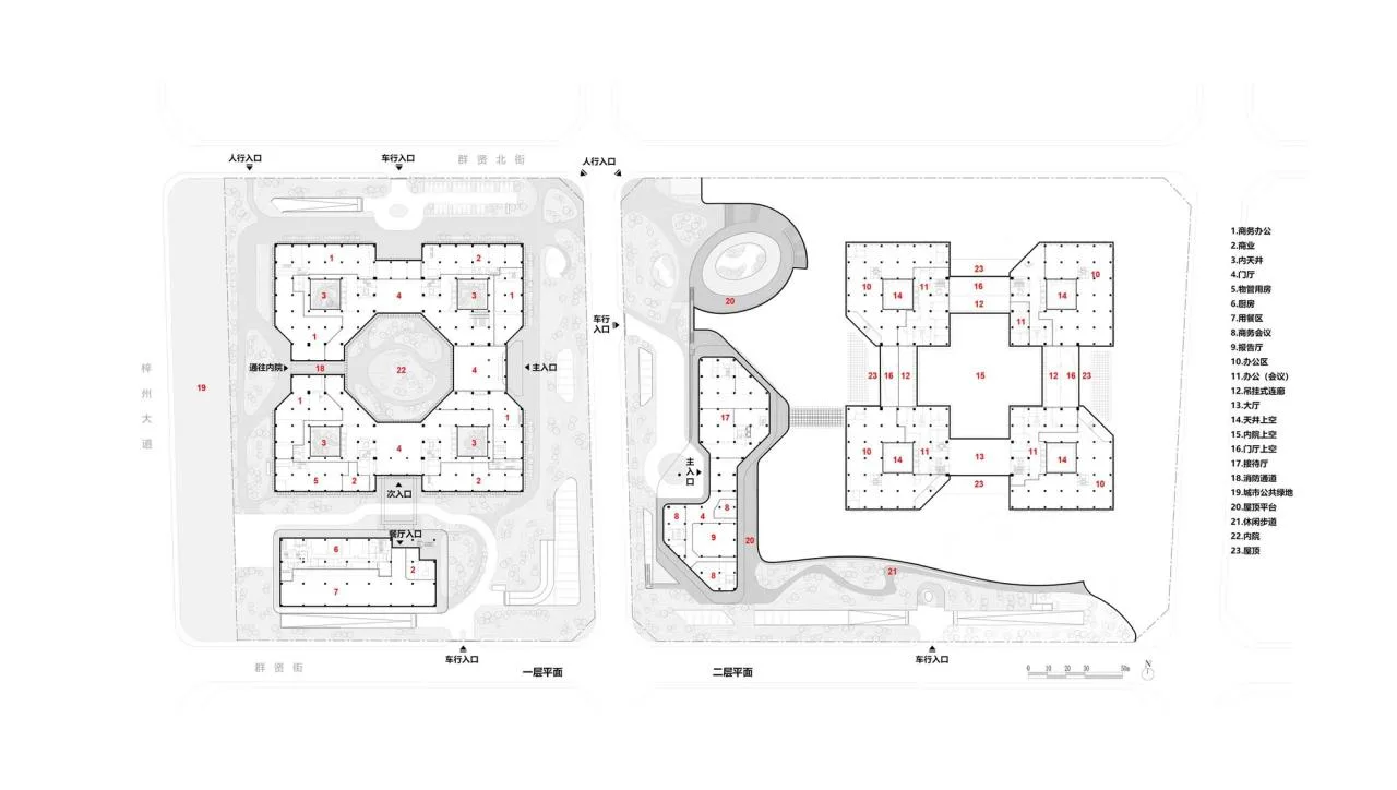 BIM Architecture | Hikvision Chengdu Science and Technology Park/East China Architectural Design and Research Institute