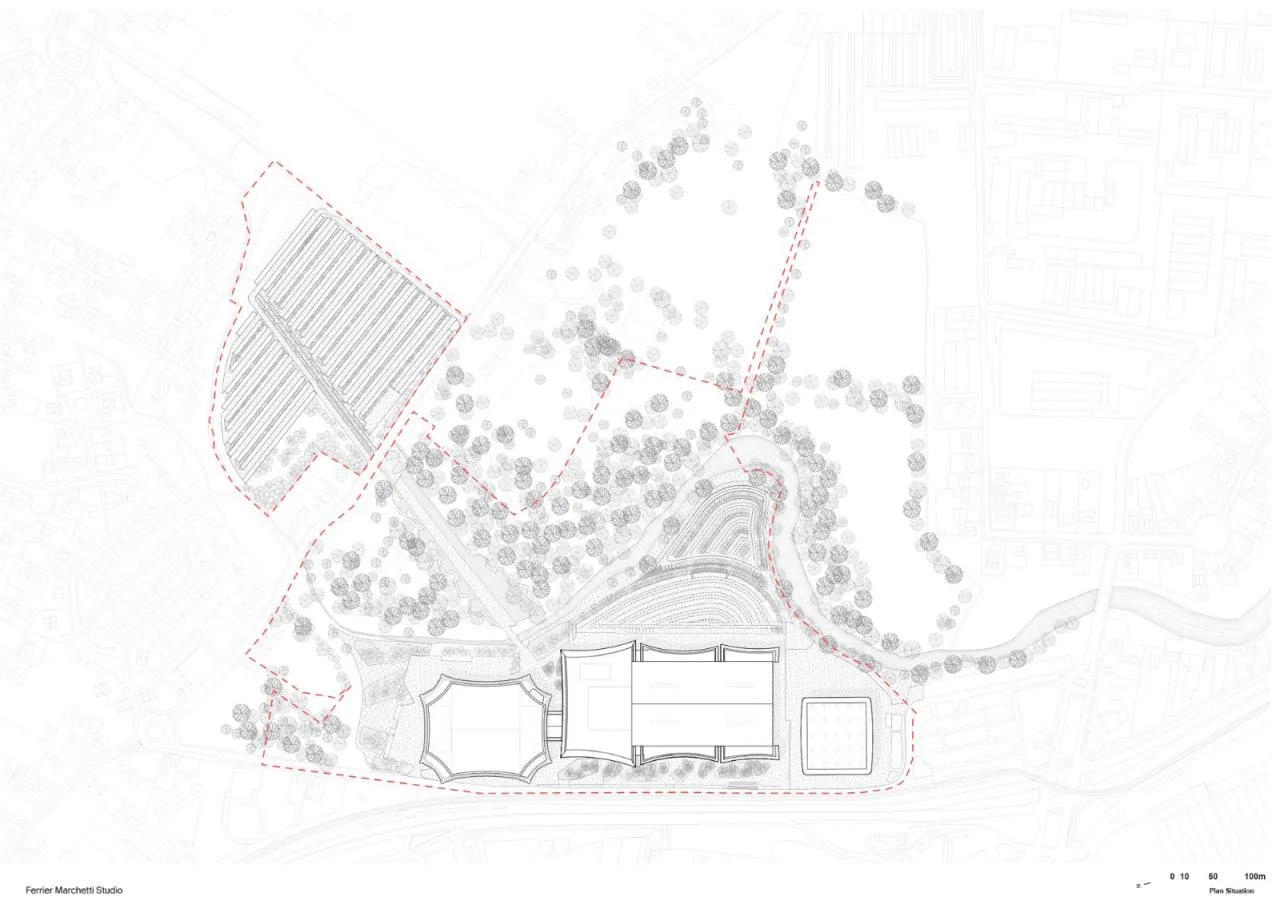 BIM Architecture | Transparent 'Coat', CO'Met Sports Center/CMA+FMS+Populus