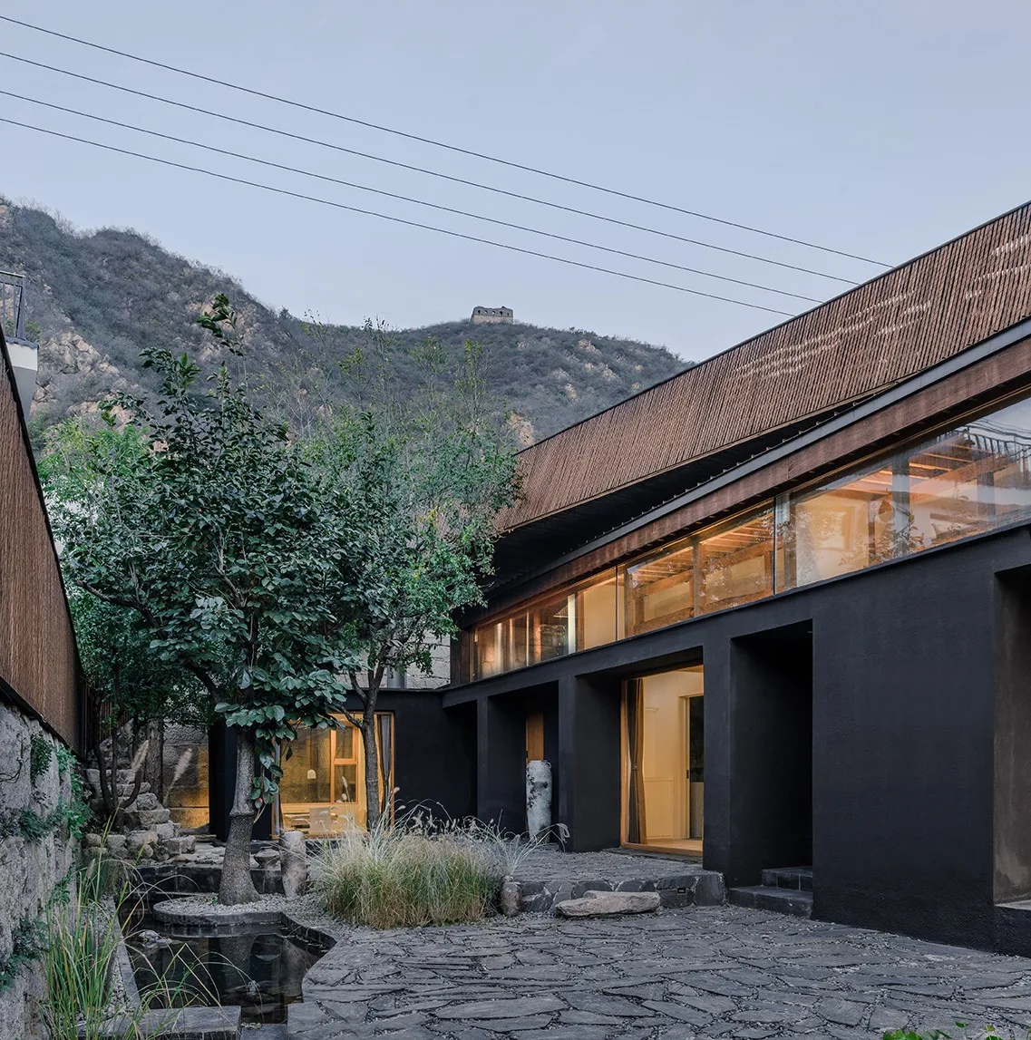 BIM Architecture | Xiaoxi Homestay: Chaos is Staircase/Large Building Materials