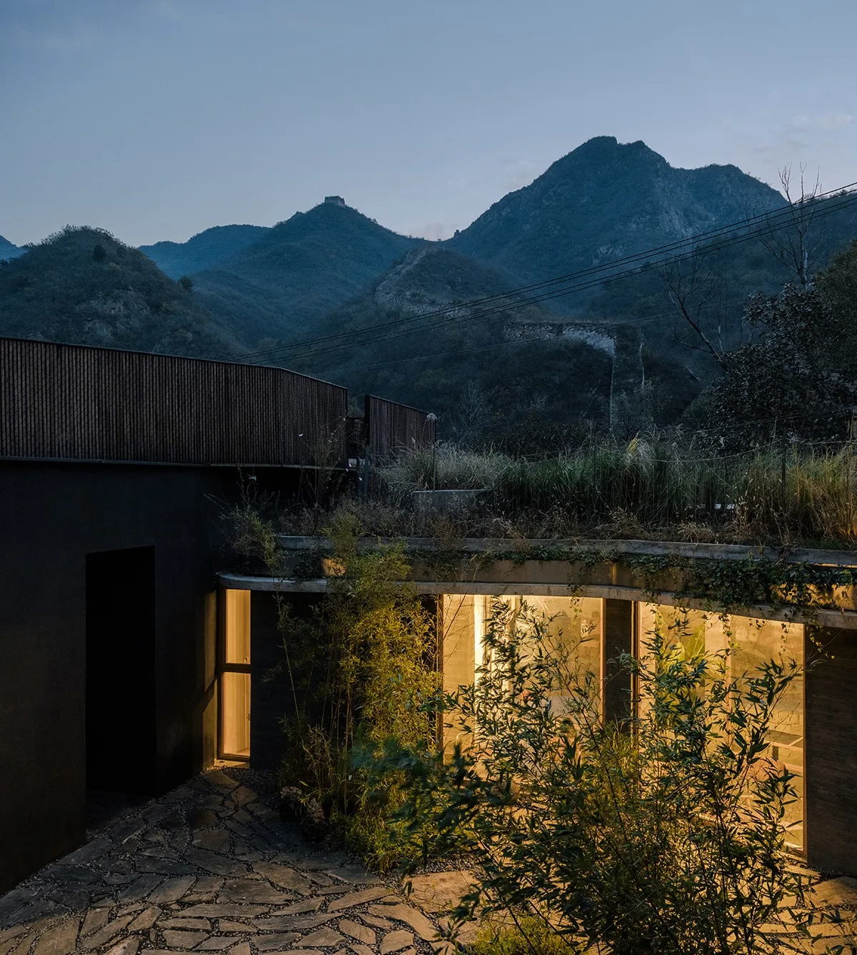 BIM Architecture | Xiaoxi Homestay: Chaos is Staircase/Large Building Materials