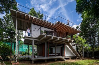 BIM Architecture: Floating Residence by Sanuki Daisuke Architects-BIM WORLD
