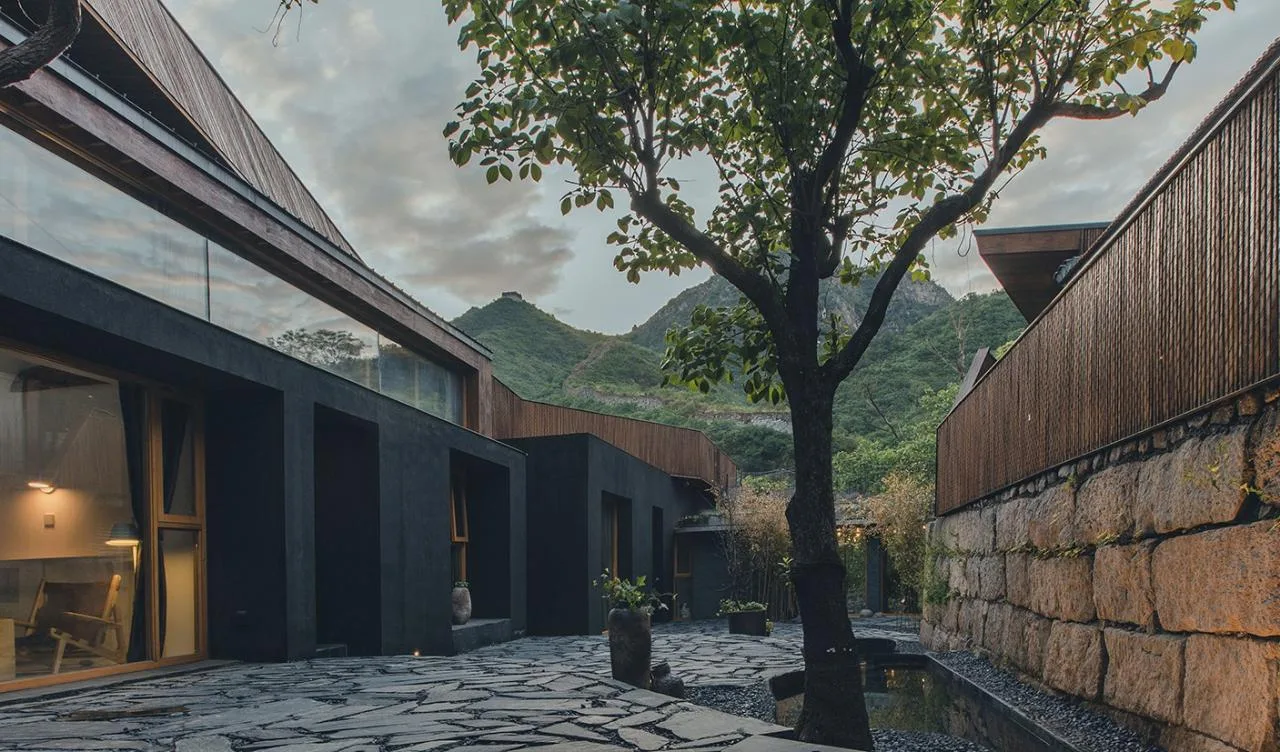 BIM Architecture | Xiaoxi Homestay: Chaos is Staircase/Large Building Materials