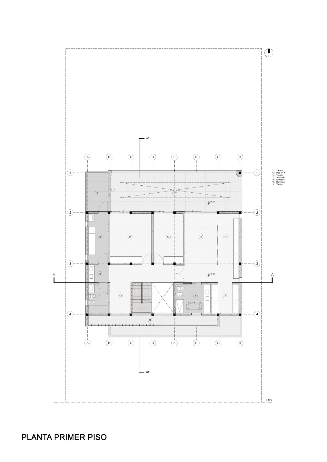 BIM Architecture | Houses in the Arena/Pablo SenMartin