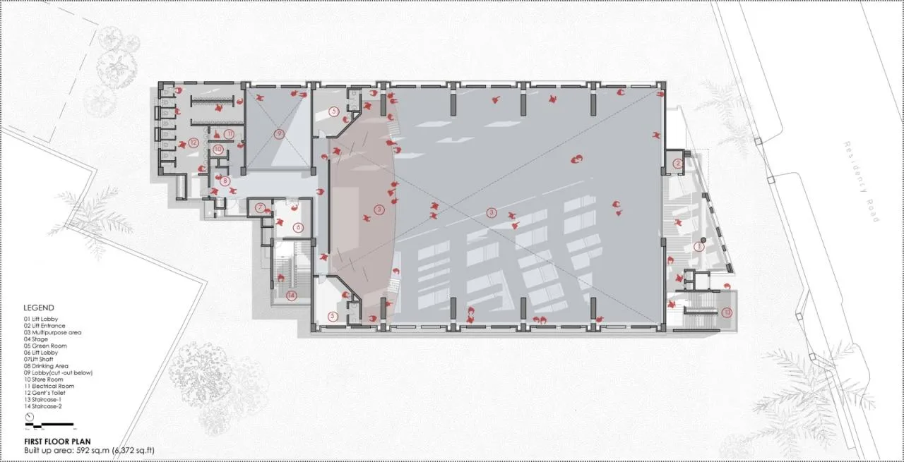 BIM Architecture | St. Joseph's Law School Bangalore/BetweenSpaces
