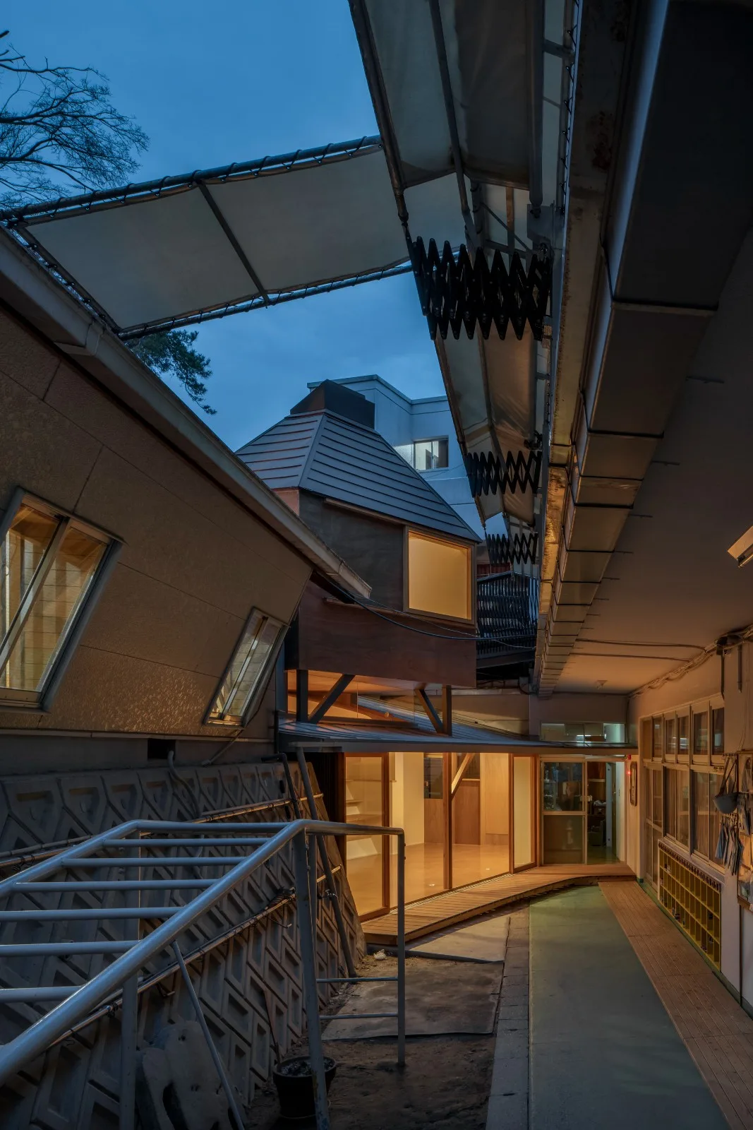BIM architecture | Resolving dead ends, mountain conservation park renovation and expansion/Jicun Zhenji Architectural Planning Firm | MYAO