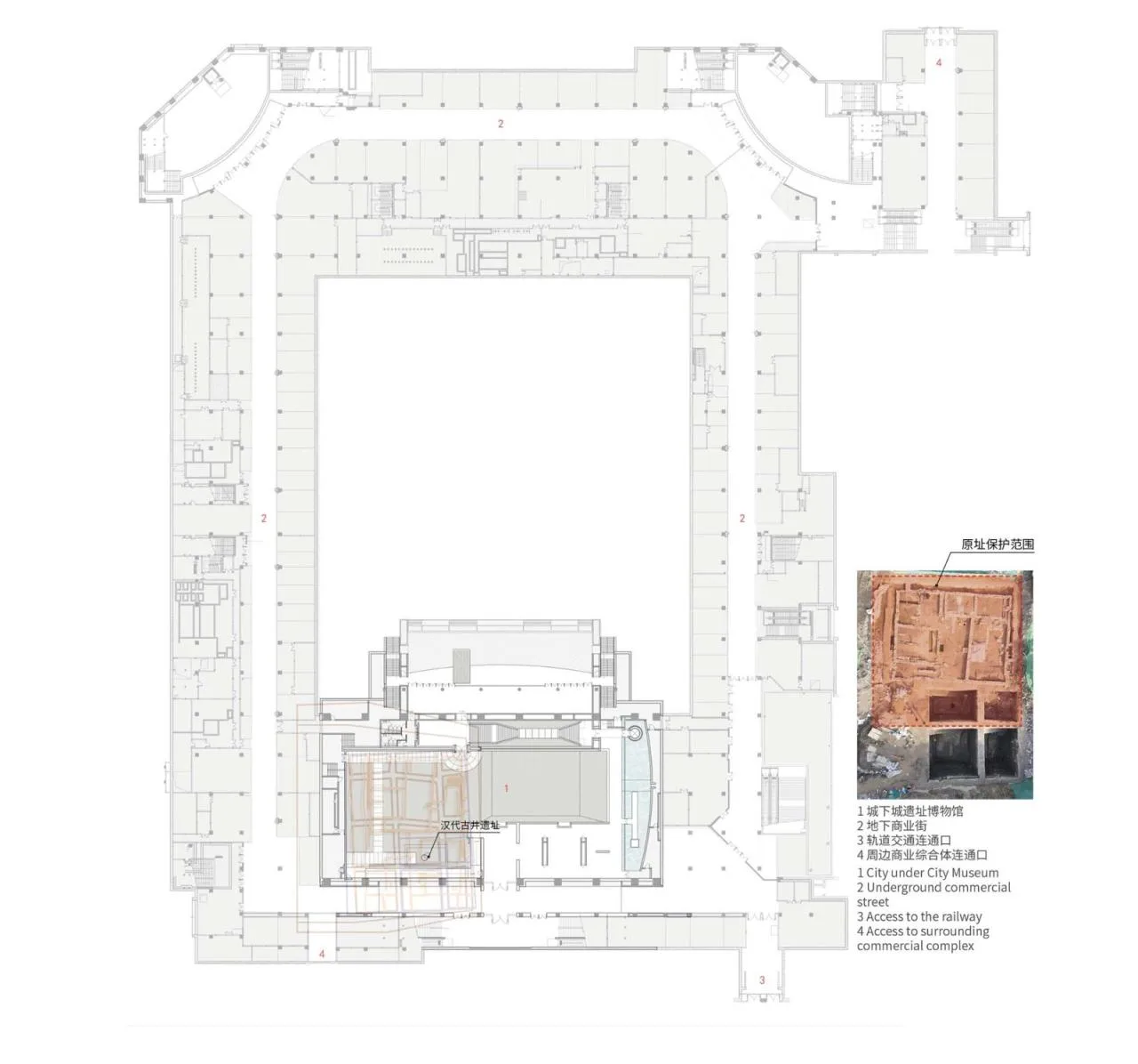 BIM Architecture | Xuzhou City Ruins Museum/Zhongheng Design