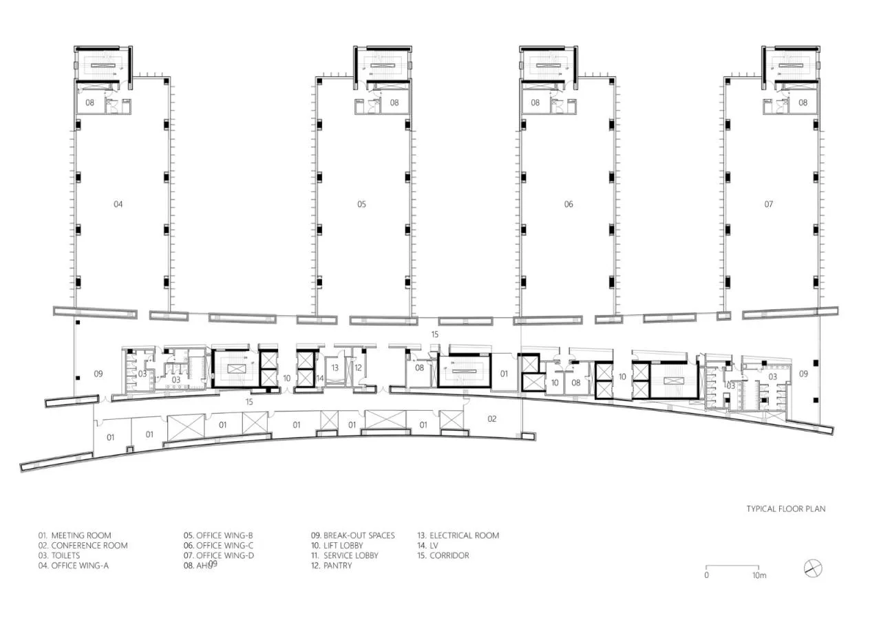 BIM Architecture | Zydus Headquarters Building/Morphogenesis