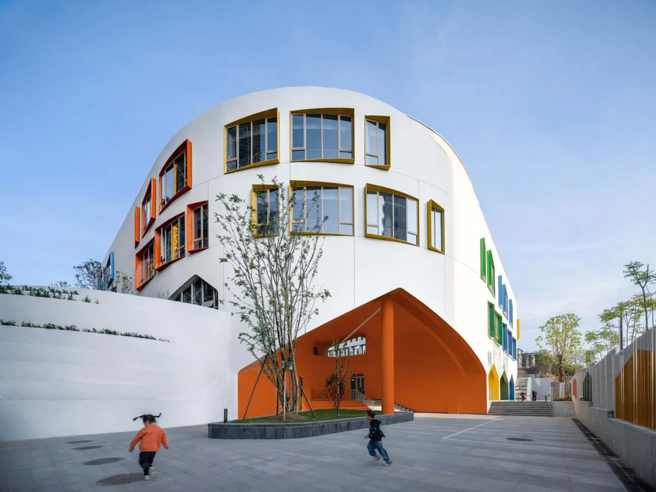 BIM Architecture | Quzhou Kecheng District Teacher Kindergarten/01 City