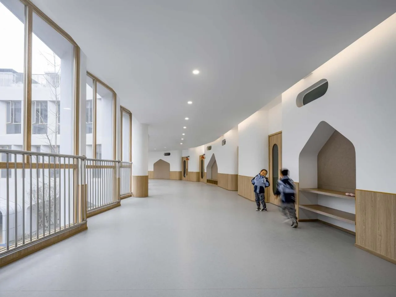 BIM Architecture | Quzhou Kecheng District Teacher Kindergarten/01 City
