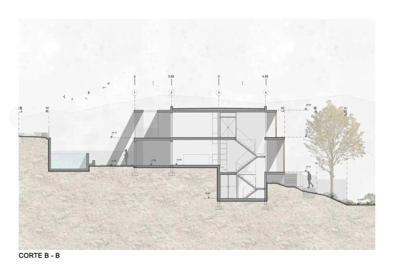 BIM Architecture | Houses in the Arena/Pablo SenMartin