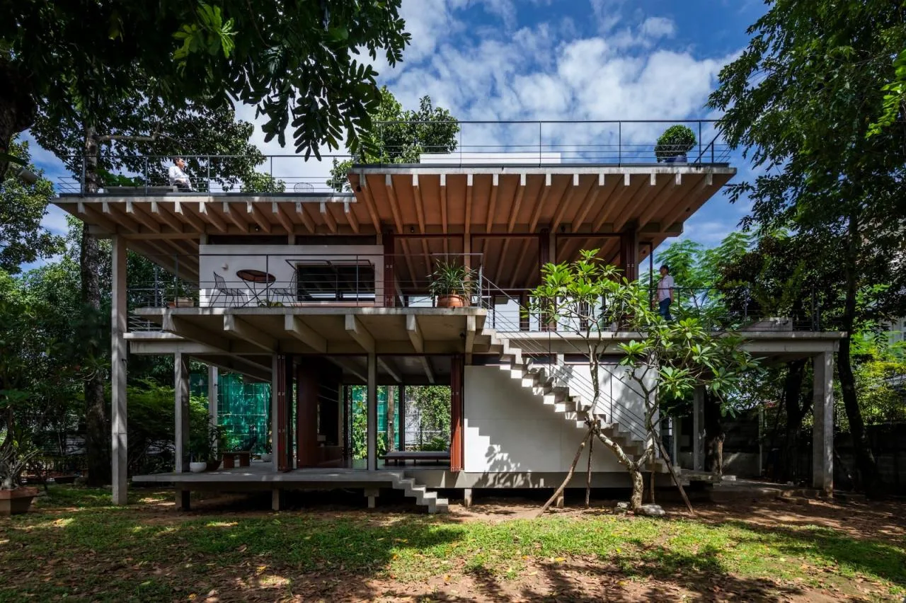 BIM Architecture | Floating Residence/Sanuki Daisuke Architects