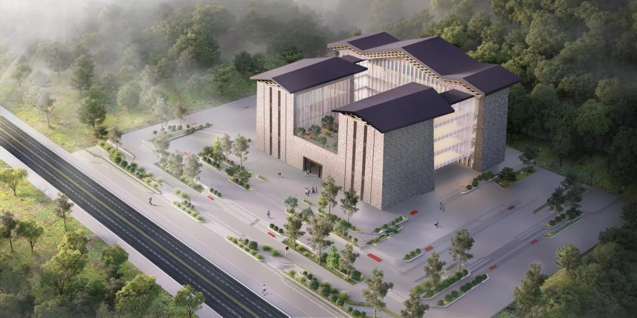 BIM Architecture | Xisuoshizhai - Architectural Design/Non professional Architecture of Xisuo Village Cultural Complex in Marcang City