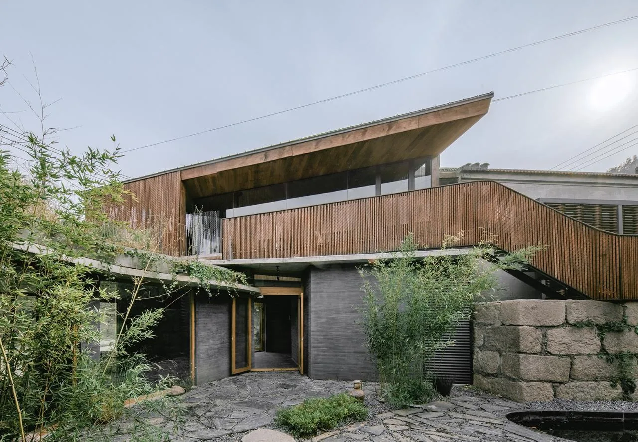 BIM Architecture | Xiaoxi Homestay: Chaos is Staircase/Large Building Materials