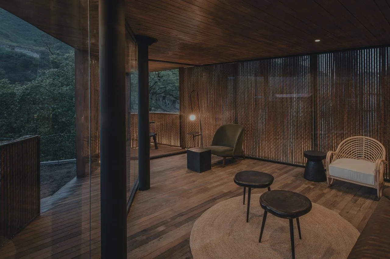 BIM Architecture | Xiaoxi Homestay: Chaos is Staircase/Large Building Materials