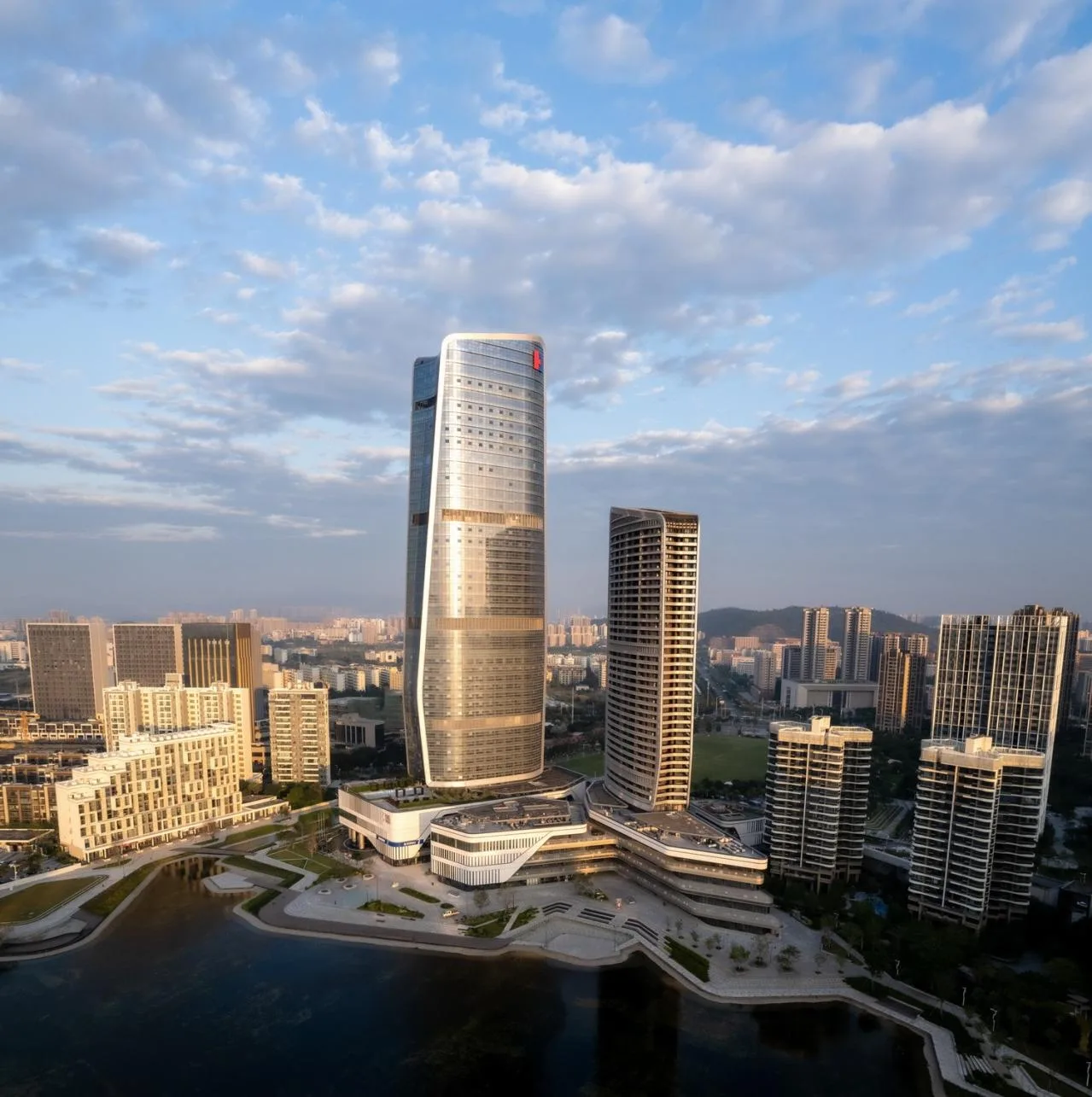 BIM Architecture | Jinwan Huafa International Business Center/10 Design