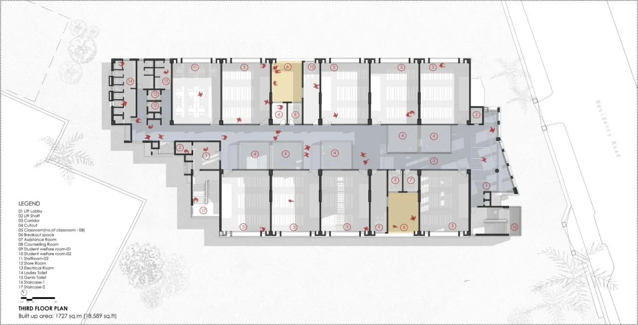 BIM Architecture | St. Joseph's Law School Bangalore/BetweenSpaces