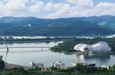 BIM Architecture: Yichang Grand Theater Renovation Winning Proposal by OPEN-BIM WORLD