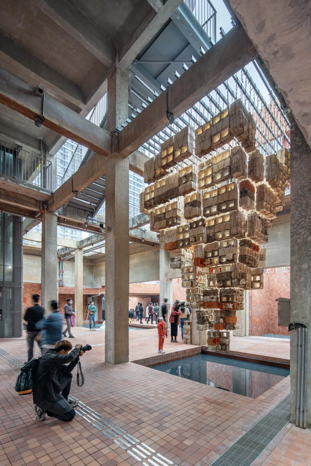 BIM Architecture | Reverse Construction: Mushroom Brick Pyramid/Lu Yichen, Link Arc Architecture Firm