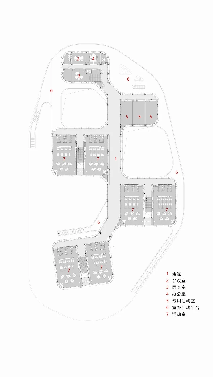 BIM Architecture | Connected Boundless Activity Space: Jianghui Branch of Dongfang County Kindergarten in Binjiang District, Hangzhou/Zhejiang University Architectural Design and Research Institute Co., Ltd