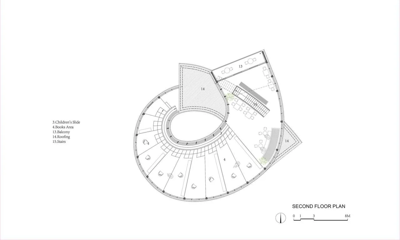 BIM Architecture | Dashahe Ecological Corridor Circular Tree House/Yishu Architecture Studio