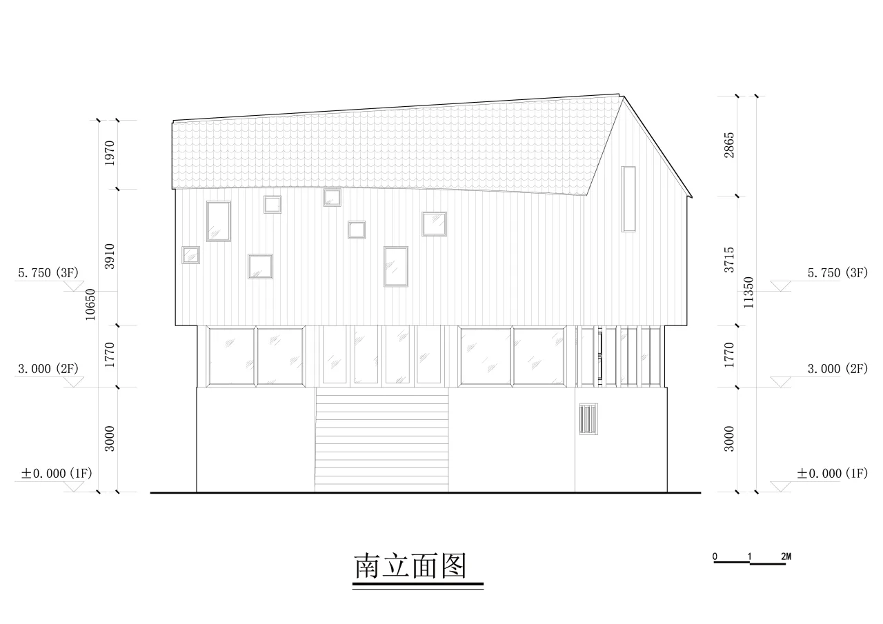 BIM Architecture | Guiliu Yangzhai/Nameless Construction Society Architectural Firm