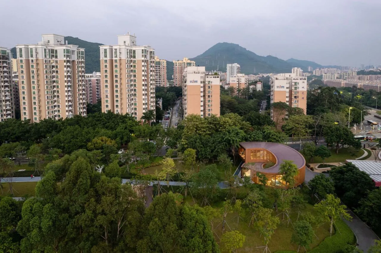 BIM Architecture | Dashahe Ecological Corridor Circular Tree House/Yishu Architecture Studio
