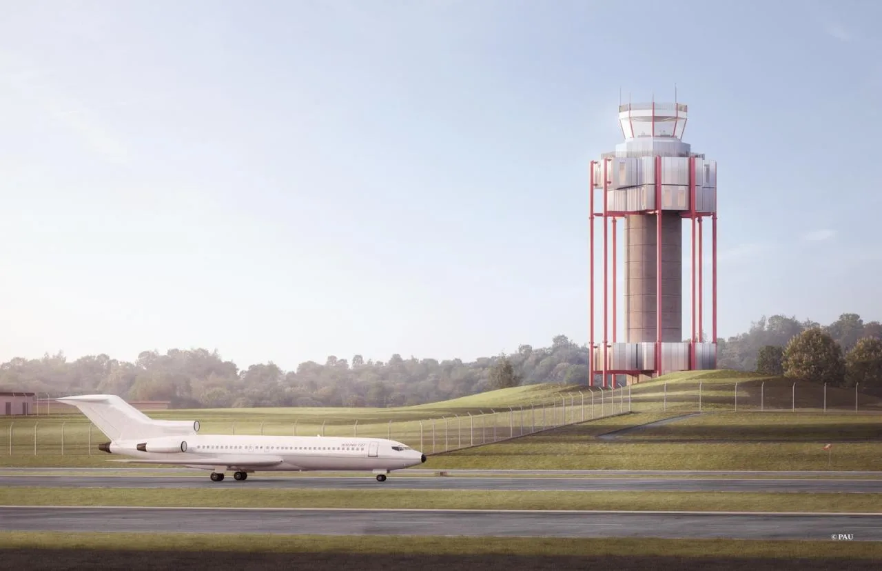 BIM Architecture | Latest Air Traffic Control Tower Design/PAU Studio