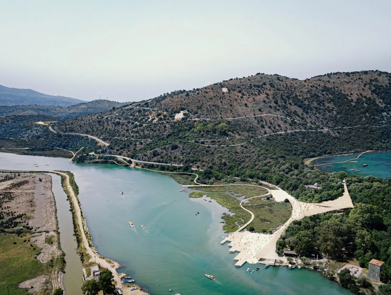 BIM Architecture | Narrative: World Heritage Butrint National Park Visitor Center Competition/Kengo Kuma