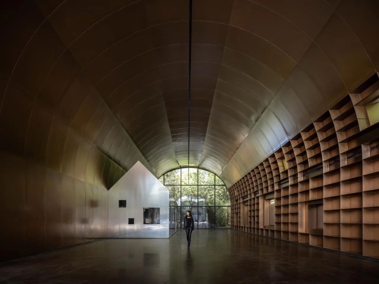 BIM Architecture | Full Metal Shell: Copper Fortress/Wutopia Lab