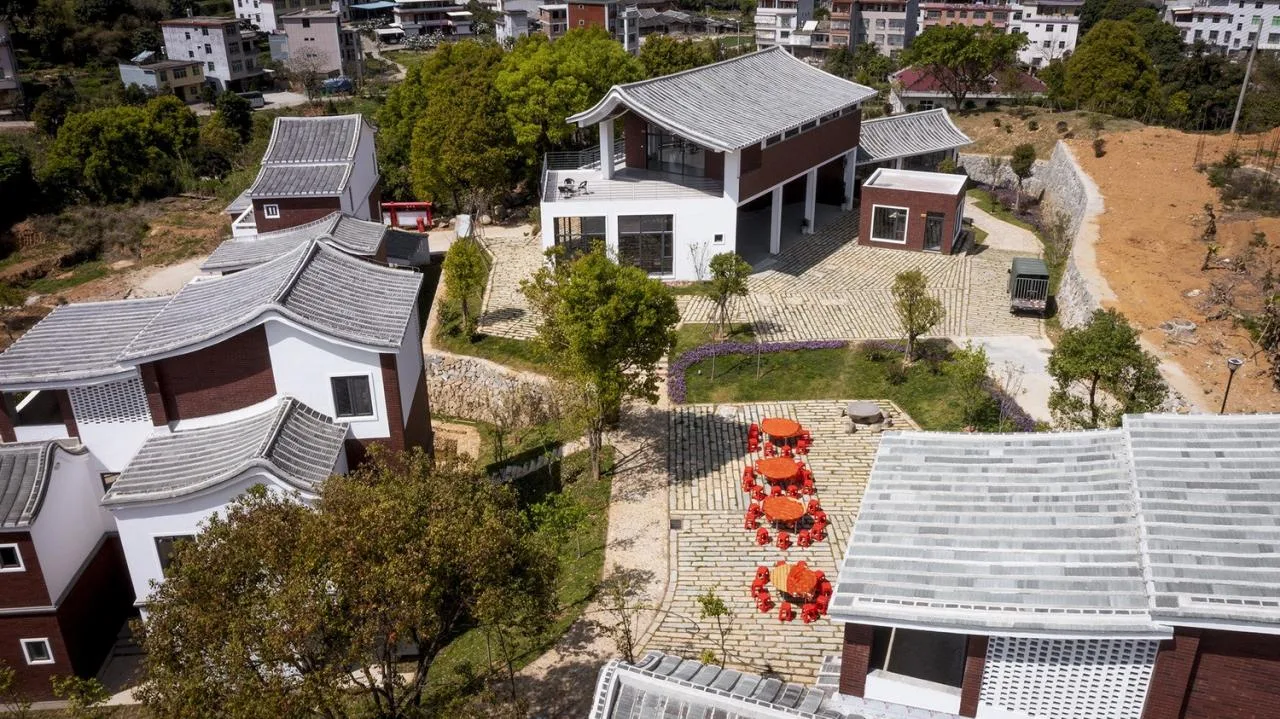 BIM Architecture | Exploring New Models for Rural Housing Construction: Yongchun County's New Era Rural Community/Three Culture Architecture