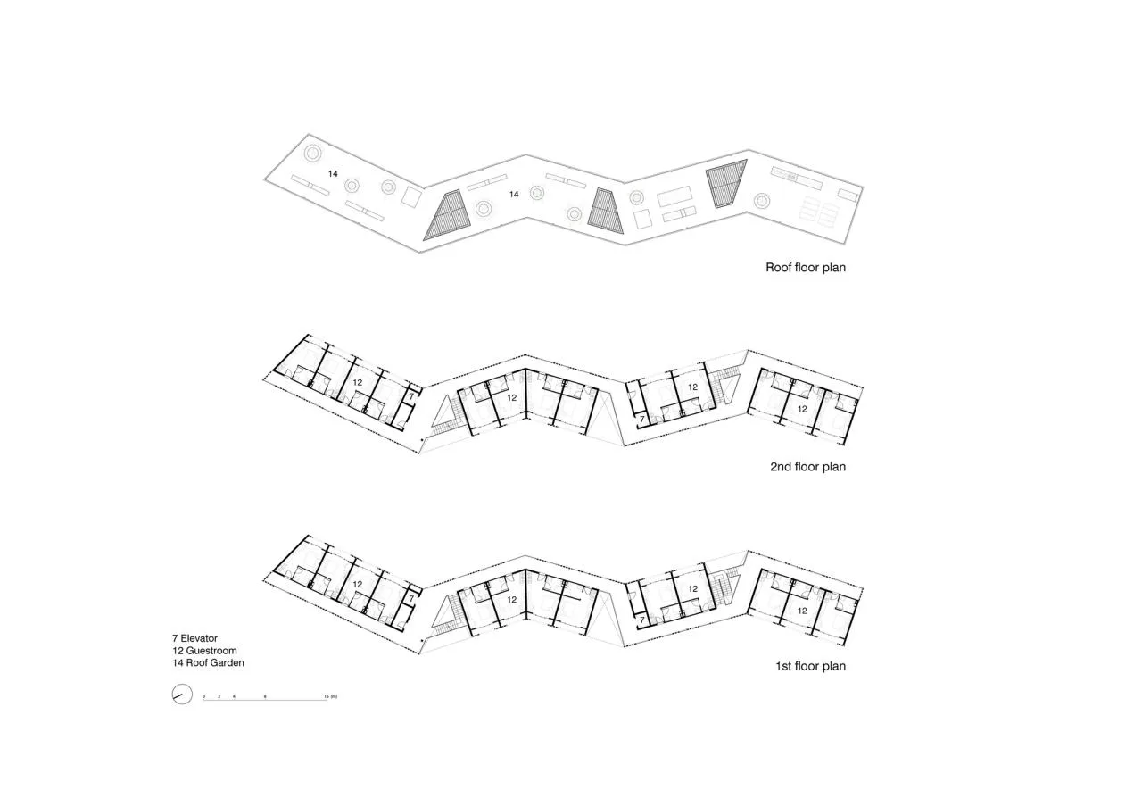 BIM Architecture | Bontrey Hotel/Sanuki Daisuke Architects