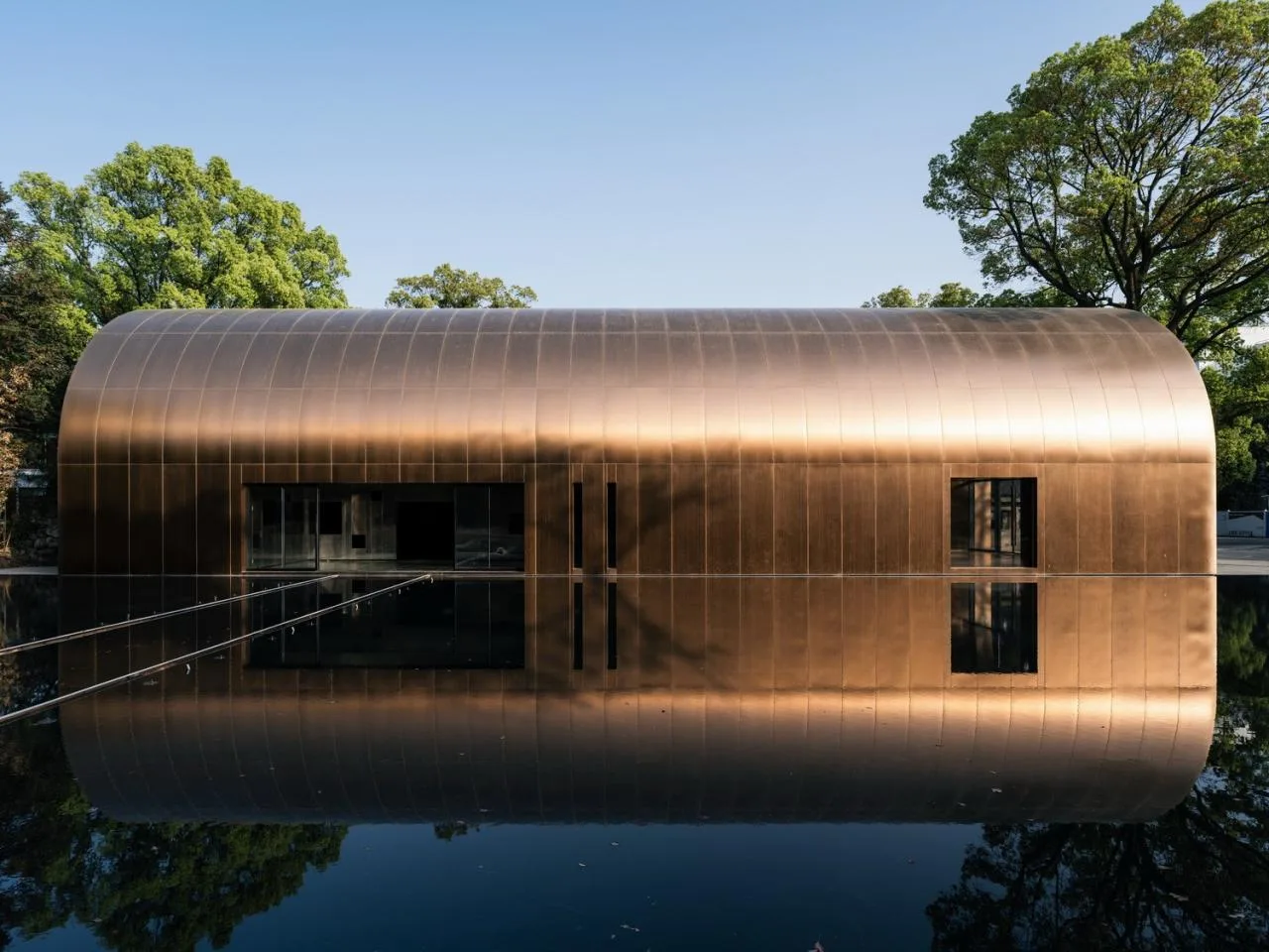 BIM Architecture | Full Metal Shell: Copper Fortress/Wutopia Lab